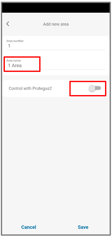 Activar control con Protegus2